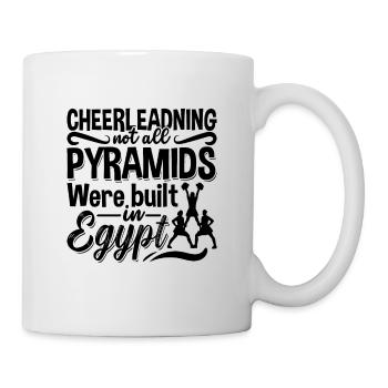 Cheerleading Pas toutes les pyramides Dancing Cheerleaders - Mug blanc - blanc - Droite