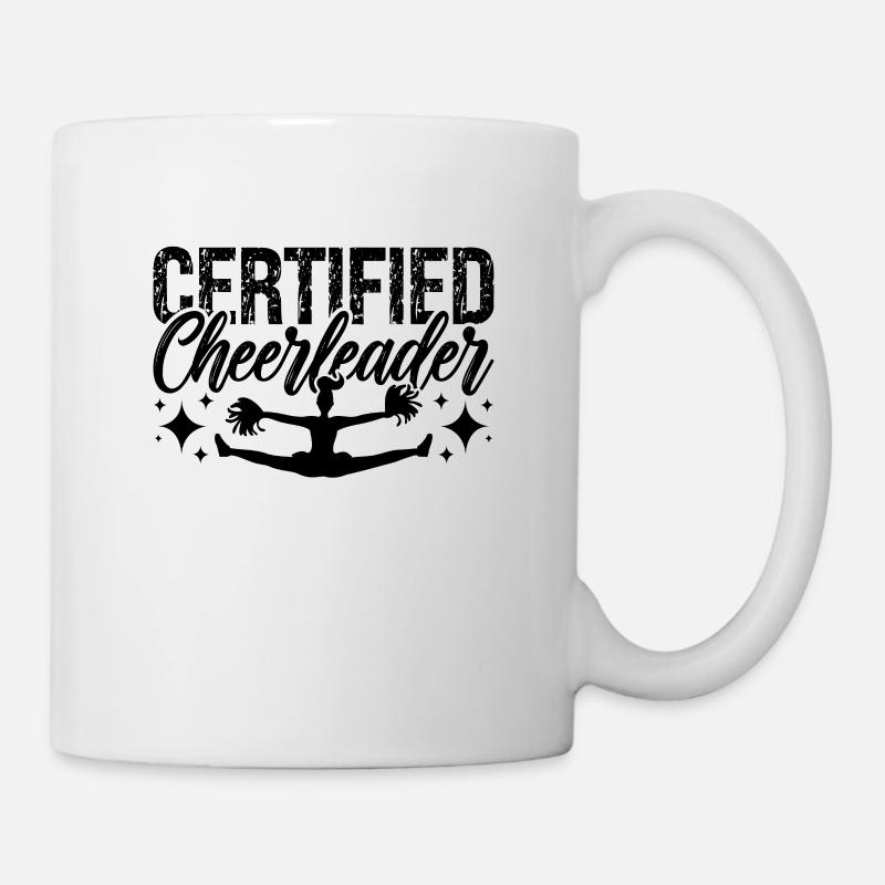 Certified Cheerleader Cheer Squad Cheerleader - Tasse - Weiß