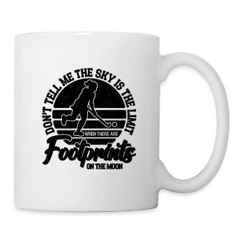 Don't Tell Me The Retro Goalkeeper Hockey Player - Mug - white - Right