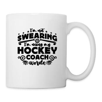 I'm Not Swearing I'm Hockey Goalie Hockey Player - Mug - white - Right