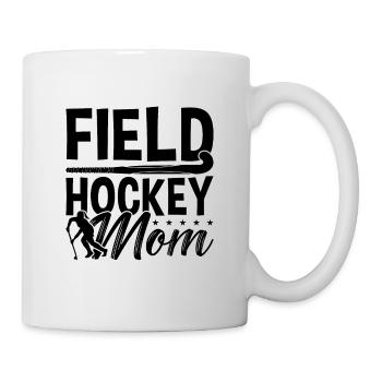 Field Hockey Mom Goalkeeper Lover Hockey Player - Tasse - Weiß - Rechts