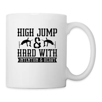 Jump High & Hard With Loves Gymnastics High Jumper - Tasse - Weiß - Rechts