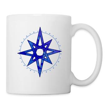 Stars - Star - Graphics - Graphic Design - Mug - white - Right