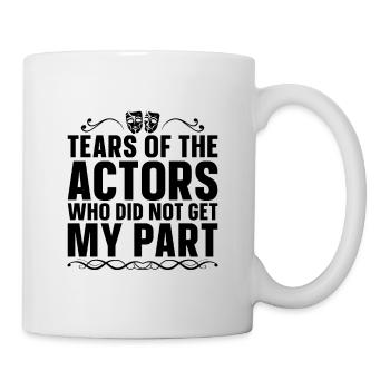 Tears Of The Actors Musical Drama Theatre Actor - Mug - white - Right
