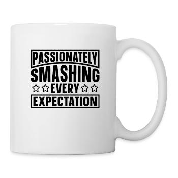 Passionately Smashing Musical Drama Theatre Actor - Mug - white - Right