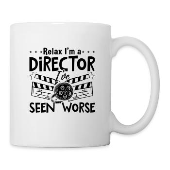 Relax I'm A Director Videographer Film Directors - Mug - white - Right