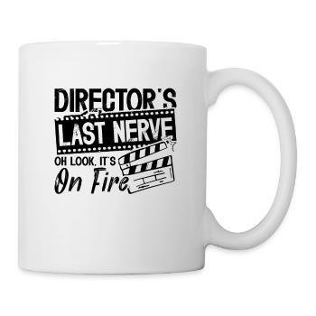 Director's Last Nerve Oh Cinema Film Directors - Mug - white - Right