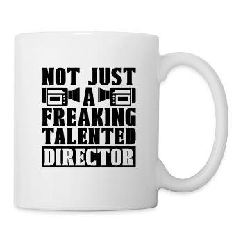 Pas seulement un réalisateur de films talentueux - Mug blanc - blanc - Droite