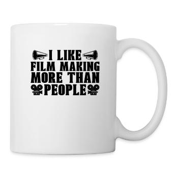 I Like Film Making More Cinematographer Filmmaker - Mug - white - Right