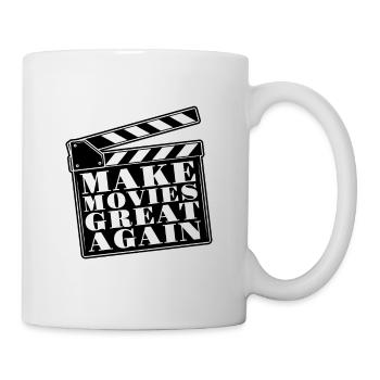 Make Movies Great Again Cinematographer Filmmaker - Mug - white - Right