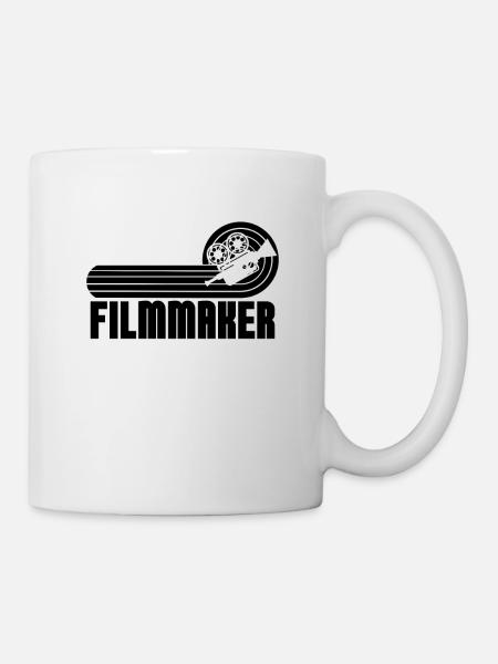 Cinéaste Rétro Cinématographie Réalisateur Cinéaste - Mug blanc - blanc