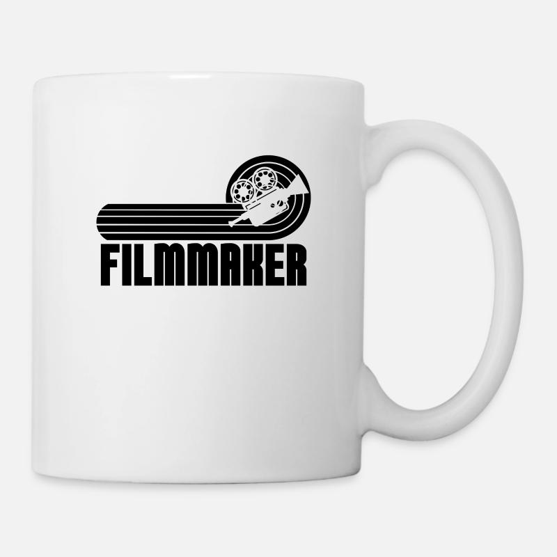 Cinéaste Rétro Cinématographie Réalisateur Cinéaste - Mug blanc - blanc