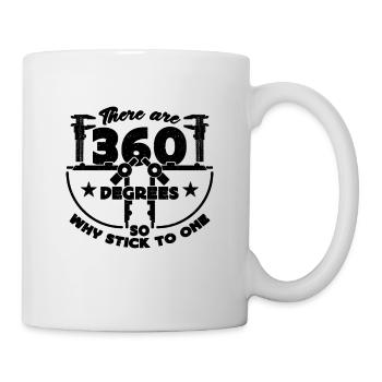 Il y a des architectes constructeurs d’ingénieurs à 360 degrés - Mug blanc - blanc - Droite