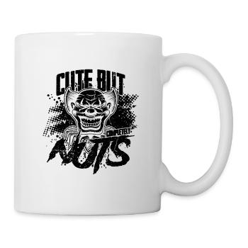Clowns de cirque mignons mais complètement clownesques - Mug blanc - blanc - Droite