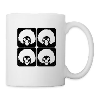 Clowns Retro Carnival Lover Juggling Circus Clowns - Tasse - Weiß - Rechts