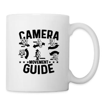 Guide de mouvement de caméra Caméraman Opérateurs de caméra - Mug blanc - blanc - Droite