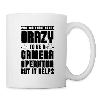 You Don't Have To Be Movie Maker Camera Operators - Mug - white - Right