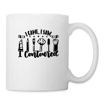 I Came I Saw I Contoured Beautician Makeup Artists - Mug - white - Right