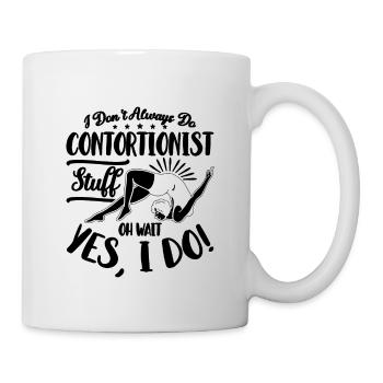 I Don't Always Do Gymnast Aerialist Contortionist - Mug - white - Right