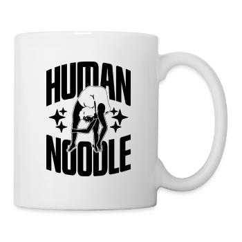 Human Noodle Contortion Aerial Hoop Contortionist - Mug - white - Right