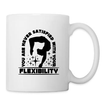 Vous n’êtes jamais satisfait Acrobatique Contorsionniste - Mug blanc - blanc - Droite