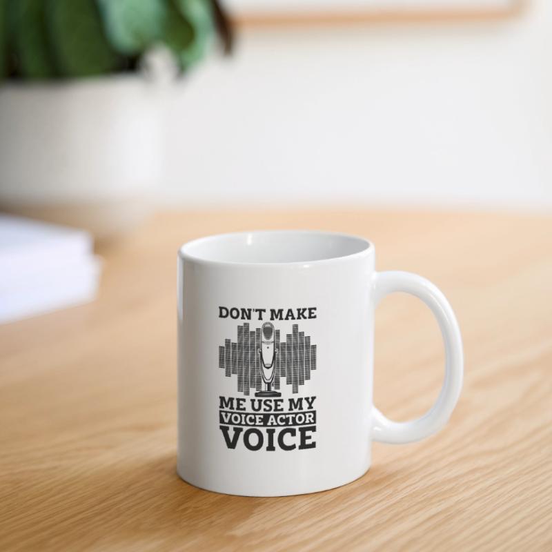 Ne me faites pas utiliser mon annonceur comme doubleur Mug blanc