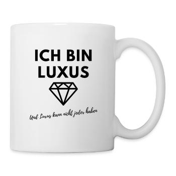 Je suis le luxe - démarquez-vous pour être quelque chose de mieux ! - Mug blanc - blanc - Droite