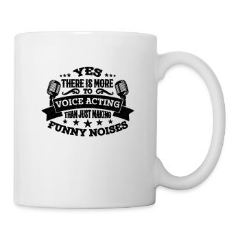 Yes There Is More To Announcer Drama Voice Actors - Mug - white - Right