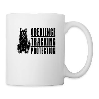 Obedience Tracking Canine German Shepherd Lover - Mug - white - Right