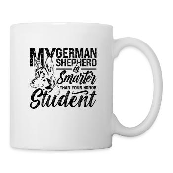 My German Shepherd Is Doggy German Shepherd Lover - Tasse - Weiß - Rechts