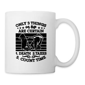 Only 3 Things In Life Officer Corrections Officers - Mug - white - Right