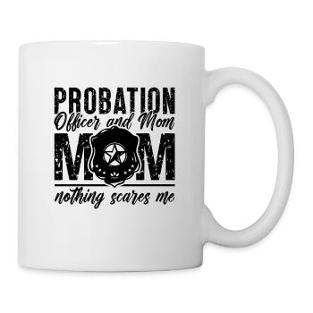 Agent de probation et gardien de prison correctionnel pour maman - Mug blanc - blanc - Droite