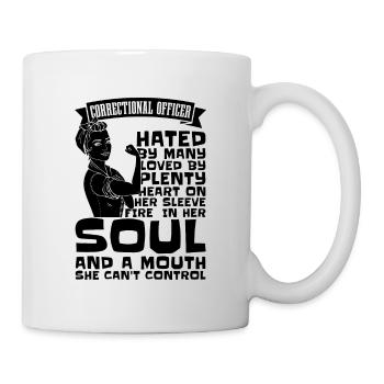 Correctional Officer Hated By Many Police Officers - Mug - white - Right