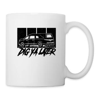 Dig Ya Later Embalmer Retro Funeral Home Embalmers - Mug - white - Right