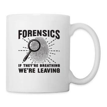 Forensics If They're Autopsy Forensic Scientist - Mug - white - Right
