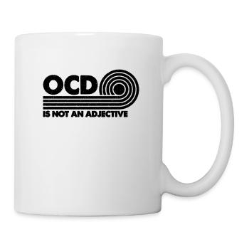 Le TOC n’est pas un défenseur de la santé mentale - Mug blanc - blanc - Droite