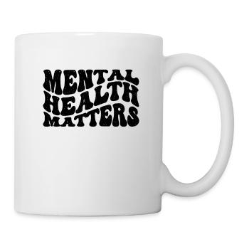 Sensibilisation à la santé mentale Défenseur de la santé mentale - Mug blanc - blanc - Droite