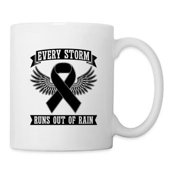 Every Storm Runs Awareness Mental Health Advocate - Tasse - Weiß - Rechts