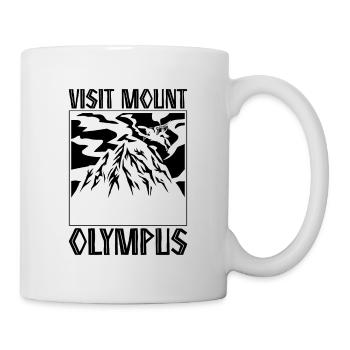 Visit Mount Olympus Myth Greece Mythology Lover - Mug - white - Right