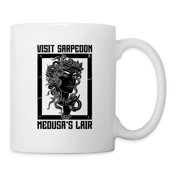 Visitez Sarpédon, l’amateur de mythologie grecque de Méduse - Mug blanc - blanc - Droite