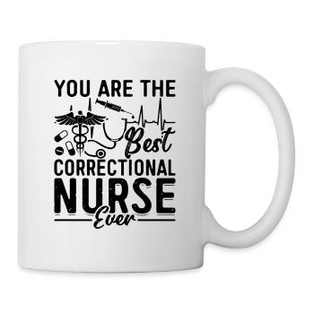 Vous êtes les meilleures infirmières correctionnelles mince argent - Mug blanc - blanc - Droite