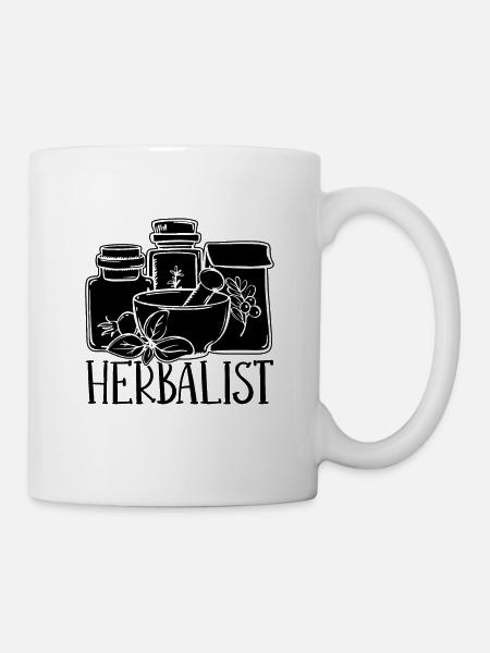 Herbalism Herbalist Alternative Medicine Herbal - Mug - white