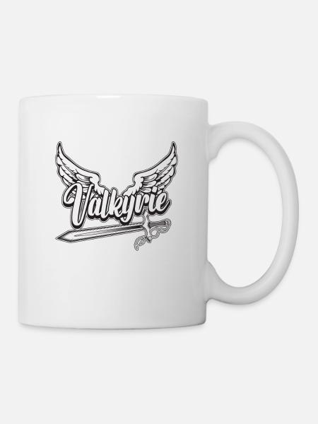 Valkyrie Norse Goddess Scandinavian Valkyries - Tasse - Weiß