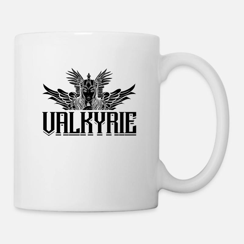 Valkyrie Déesse nordique Valkyries scandinaves - Mug blanc - blanc