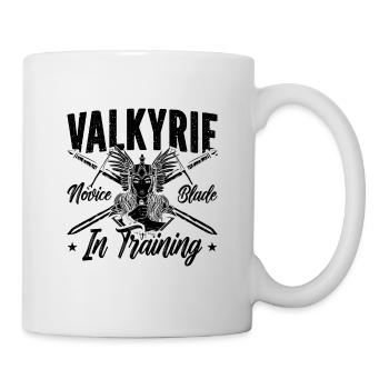 Valkyrie Novice Blade In Norse Viking Valkyries - Tasse - Weiß - Rechts