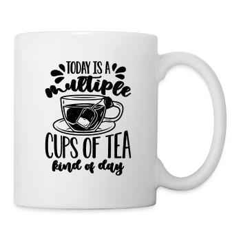 Today Is A Multiple Cups Herbalism Herbs Herbalist - Tasse - Weiß - Rechts