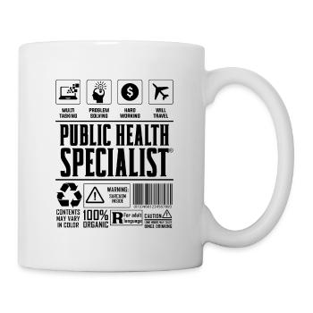 Public Health Specialist Nurses Healthcare Worker - Mug - white - Right