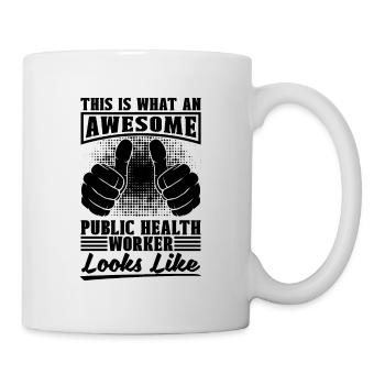 This Is What An Awesome Nurses Healthcare Worker - Mug - white - Right