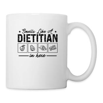 Smells Like A Dietitian In Nutritionist Dietitians - Mug - white - Right