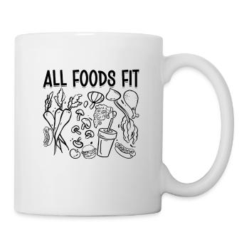 All Foods Fit Dietitian Health Coach Dietitians - Mug - white - Right